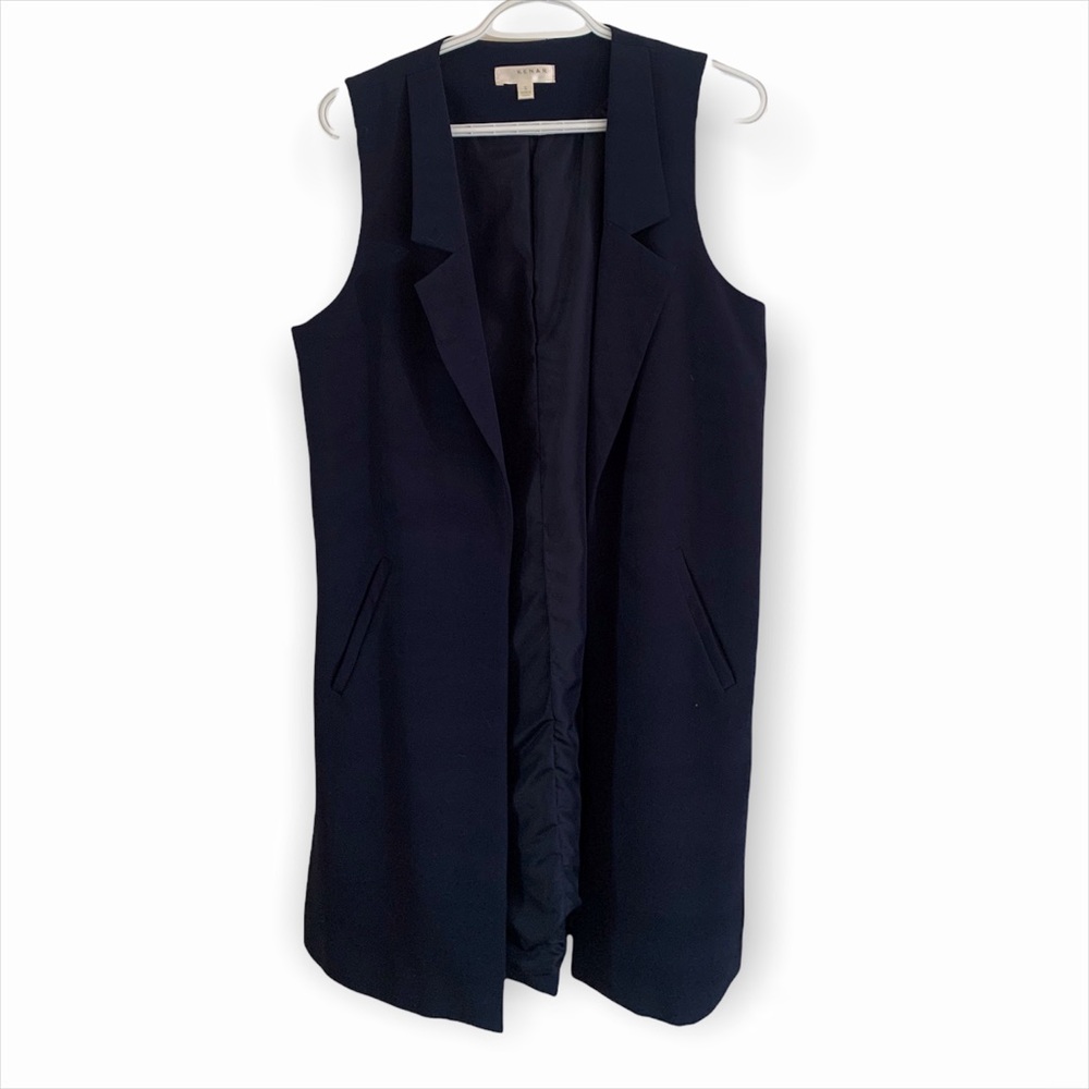 Navy ⚓ Long Vest